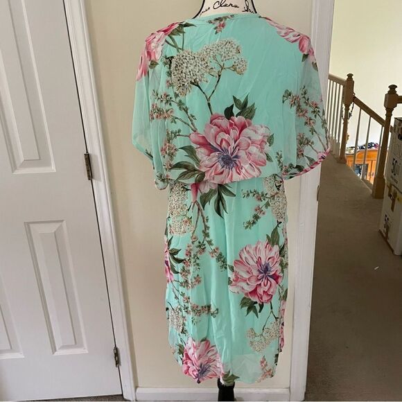 Mamalicious Floral Maternity/ Nursing Dress Occasion Size M - Picture 7 of 13